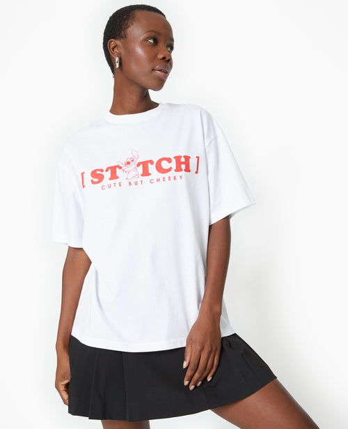 T-shirt oversize avec prints STITCH - PIMKIE - 5