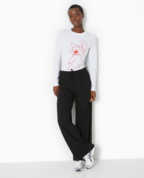 T-shirt manches longues avec print STITCH - PIMKIE - 2