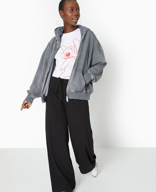 T-shirt manches longues avec print STITCH - PIMKIE - 8