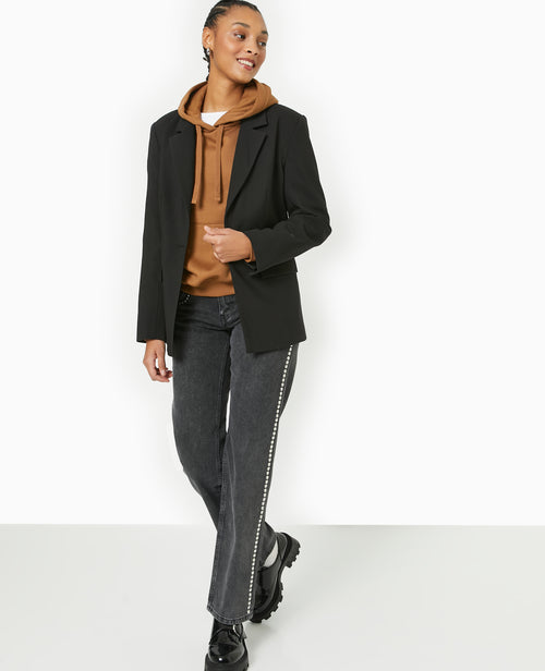 Sweat capuche avec poche devant - PIMKIE - 2