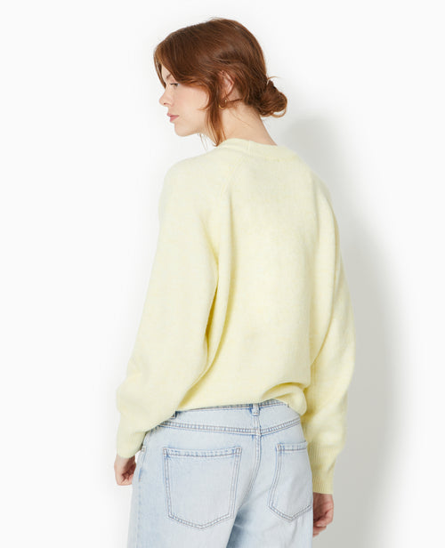 Pull oversize col rond manches raglan - PIMKIE - 6