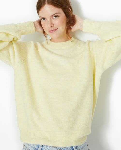 Pull oversize col rond manches raglan - PIMKIE - 7