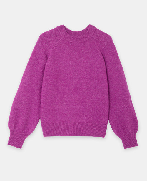 Pull oversize col rond manches raglan - PIMKIE - 4