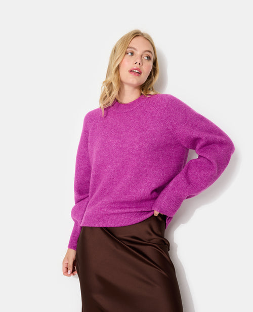 Pull oversize col rond manches raglan - PIMKIE - 7