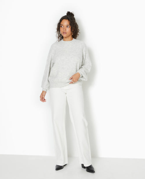 Pull oversize col rond manches raglan - PIMKIE - 2