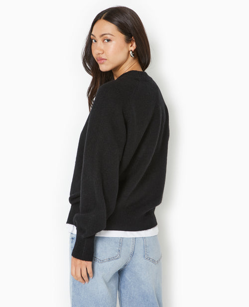 Pull oversize col rond manches raglans - PIMKIE - 6