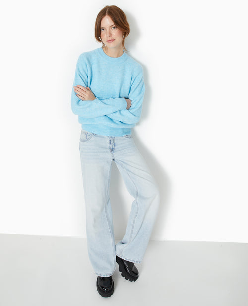Pull oversize col rond manches raglan - PIMKIE - 2