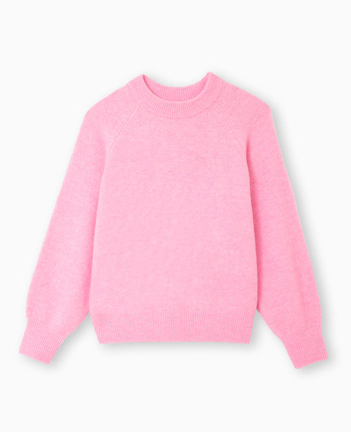 Pull oversize col rond manches raglan - PIMKIE - 4