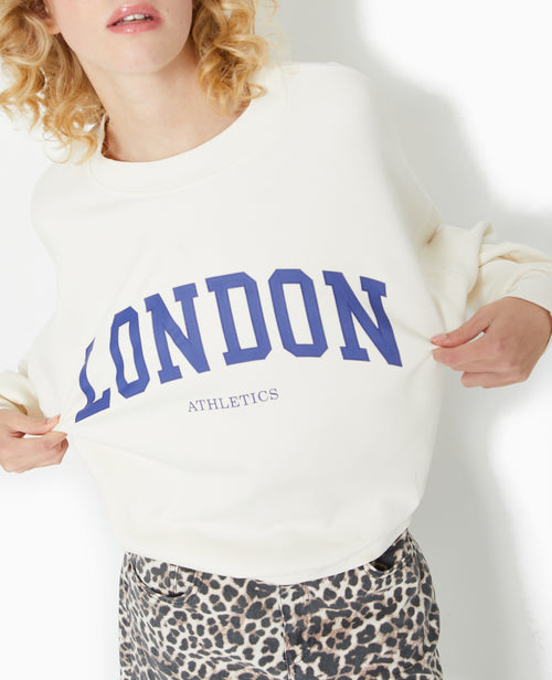 Sweat oversize avec print LONDON - PIMKIE - 2