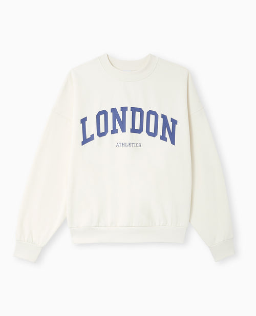 Sweat oversize avec print LONDON - PIMKIE - 4