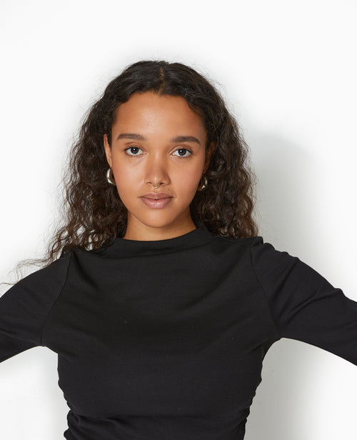 Top col montant avec fronces côtés - PIMKIE - 2