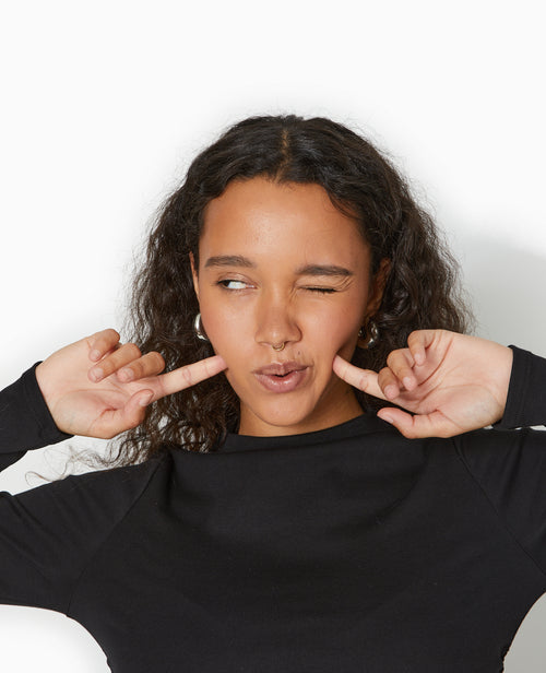 Top col montant avec fronces côtés - PIMKIE - 7