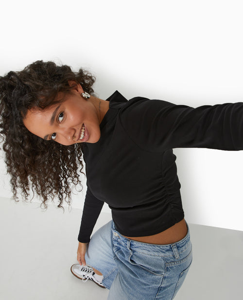 Top col montant avec fronces côtés - PIMKIE - 8