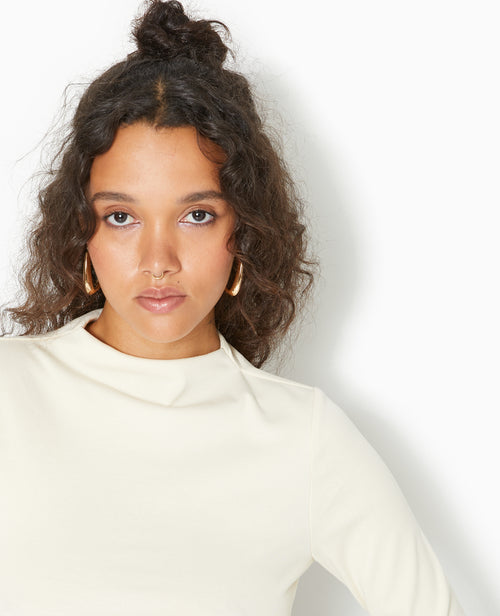 Top col montant avec fronces côtés - PIMKIE - 3