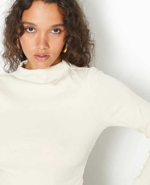 Top col montant avec fronces côtés - PIMKIE - 7