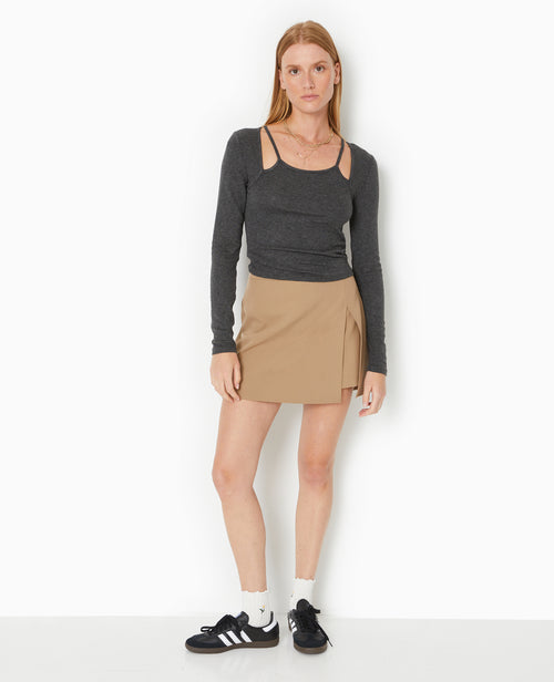 Top avec effet de superposition débardeur + gilet - PIMKIE - 2