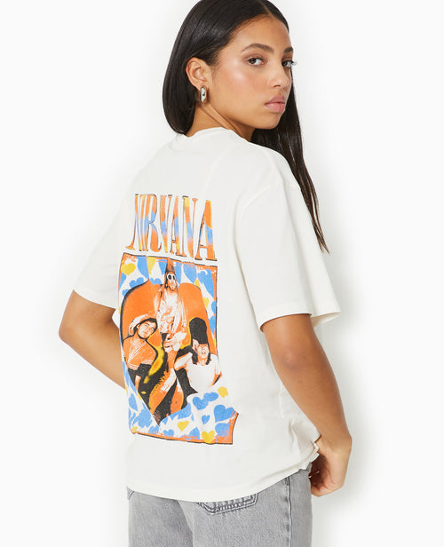 T-shirt oversize NIRVANA - PIMKIE - 1