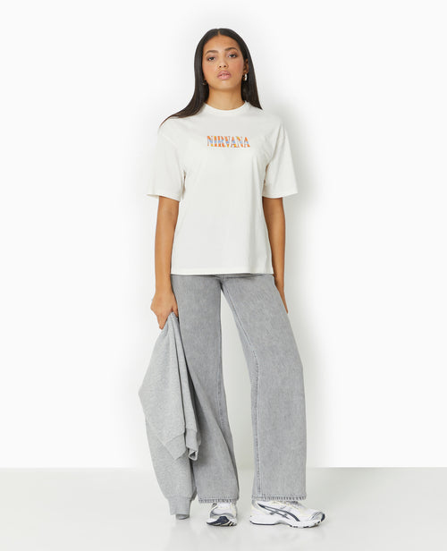 T-shirt oversize NIRVANA - PIMKIE - 5