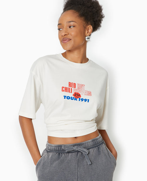 T-shirt oversize avec print RED HOT CHILI PEPPERS - PIMKIE - 2