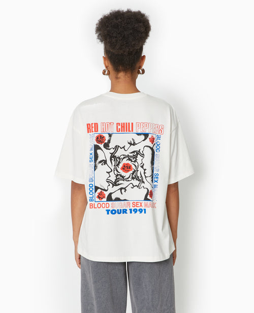 T-shirt oversize avec print RED HOT CHILI PEPPERS - PIMKIE - 6