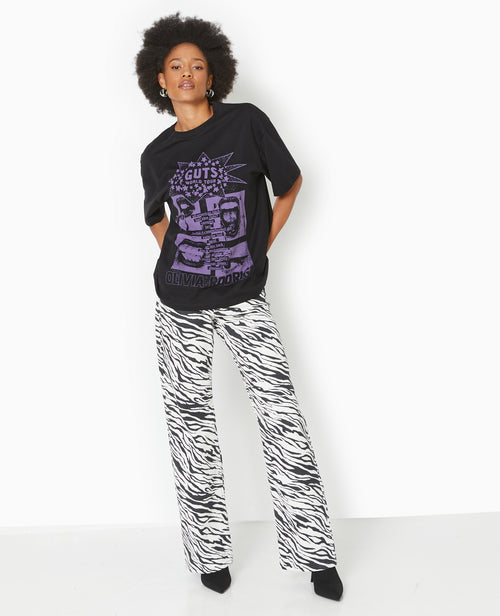 T-shirt oversize avec print OLIVIA RODRIGO - PIMKIE - 1