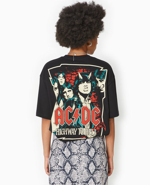 T-shirt oversize avec print ACDC - PIMKIE - 6