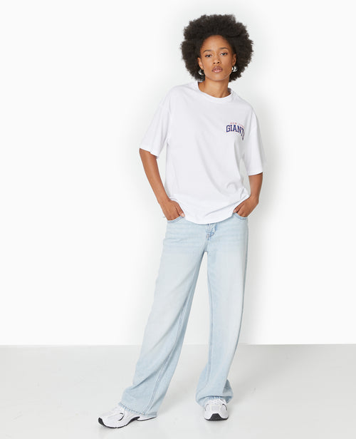 T-shirt oversize avec print devant et dos - PIMKIE - 2