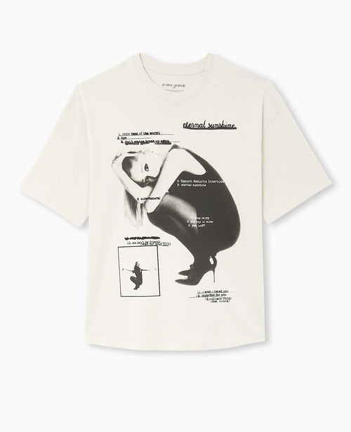 T-shirt oversize avec print ARIANA GRANDE - PIMKIE - 4