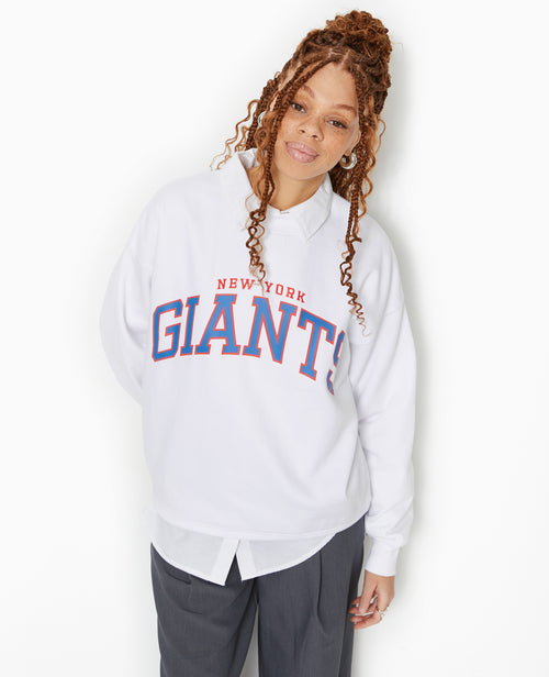 Sweat oversize avec print et broderie GIANTS - PIMKIE - 5