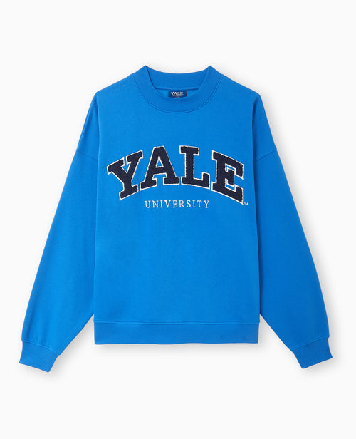 Sweat oversize avec transfert bouclette YALE - PIMKIE - 4
