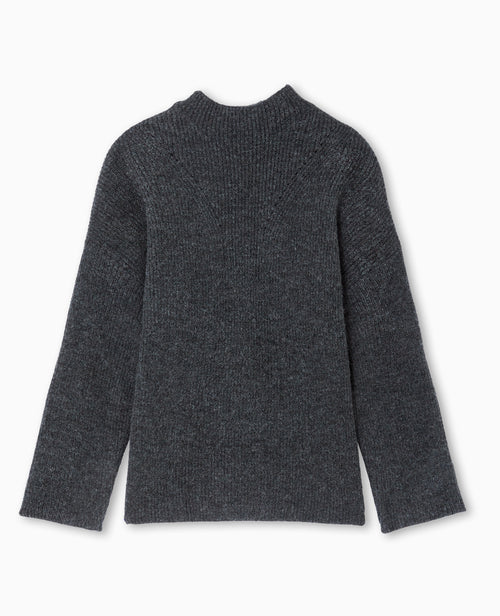 Pull col montant avec jeu de mailles - PIMKIE - 4