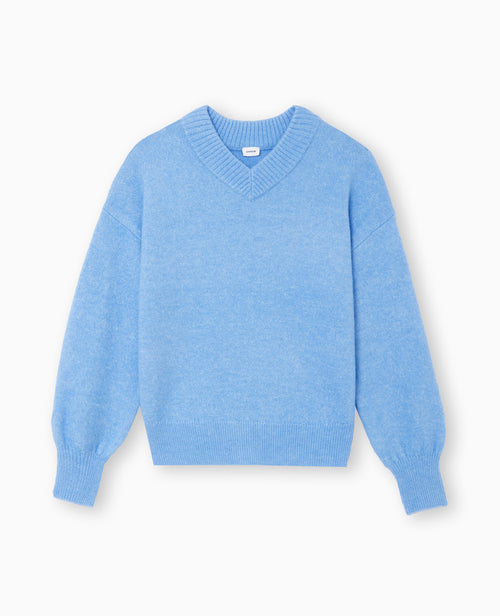 Pull col V en maille - PIMKIE - 4