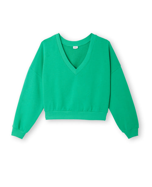 Sweat grand col V - PIMKIE - 4