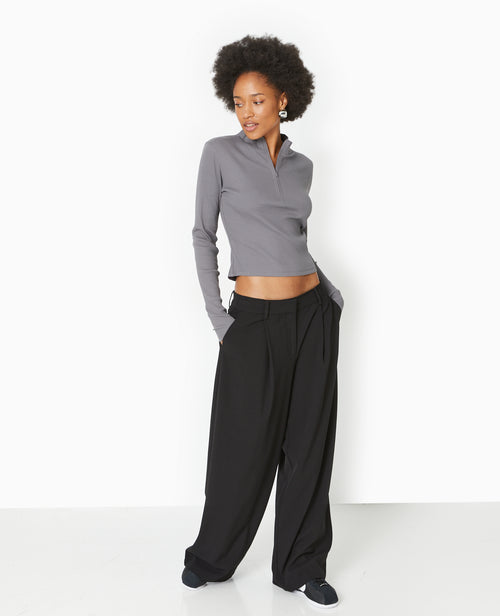 Top manches longues col camionneur - PIMKIE - 7