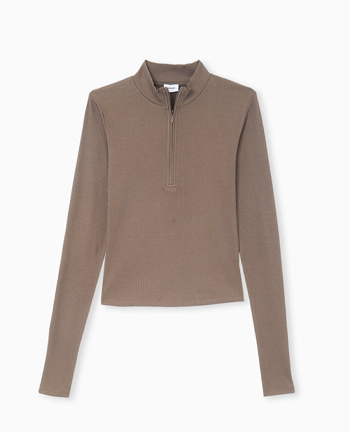 Top manches longues col camionneur - PIMKIE - 4