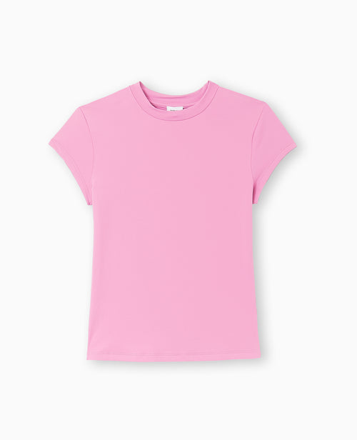 T-shirt ajusté en maille extensible - PIMKIE - 4