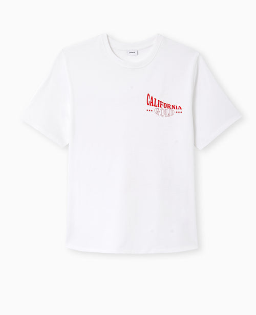T-shirt oversize avec print poitrine et dos - PIMKIE - 4