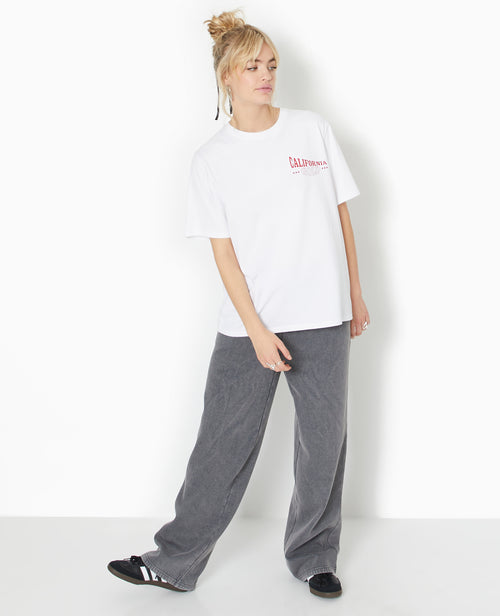 T-shirt oversize avec print poitrine et dos - PIMKIE - 5