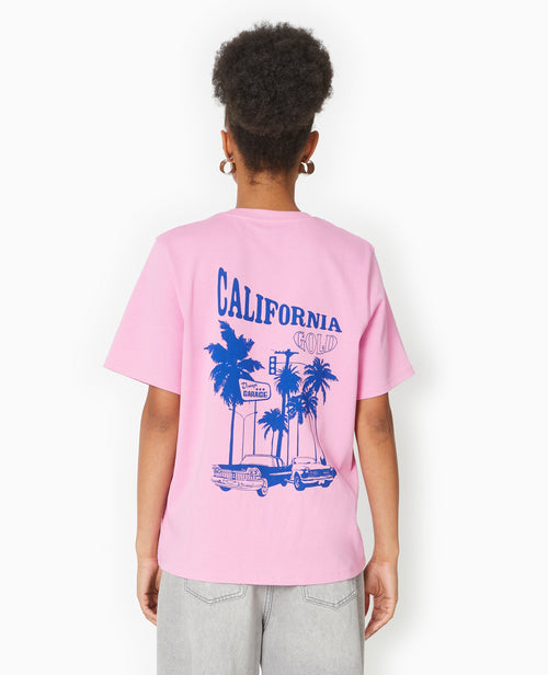 T-shirt oversize avec print devant et dos - PIMKIE - 6