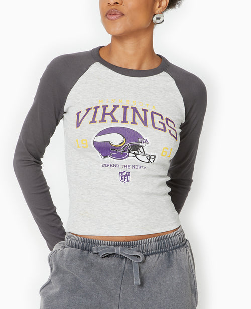 T-shirt manches longues raglans avec print devant - PIMKIE - 3