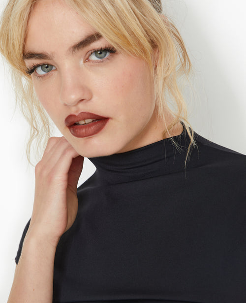 Top col montant avec fronces côtés - PIMKIE - 2