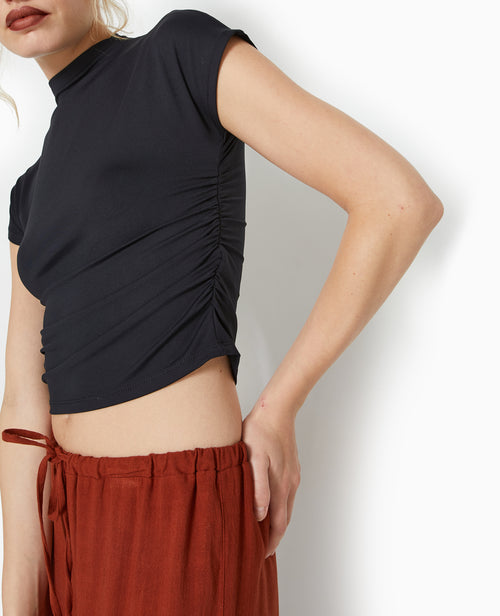 Top col montant avec fronces côtés - PIMKIE - 9