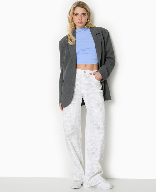 Top col montant avec fronces côtés - PIMKIE - 2