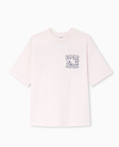 T-shirt oversize avec print devant et dos - PIMKIE - 4