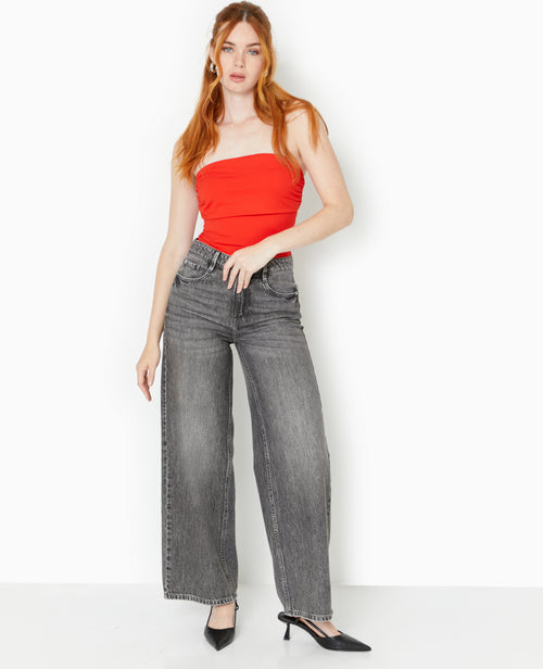 Top bustier avec revers - PIMKIE - 2