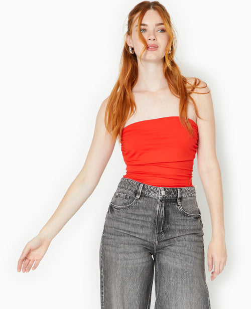 Top bustier avec revers - PIMKIE - 5