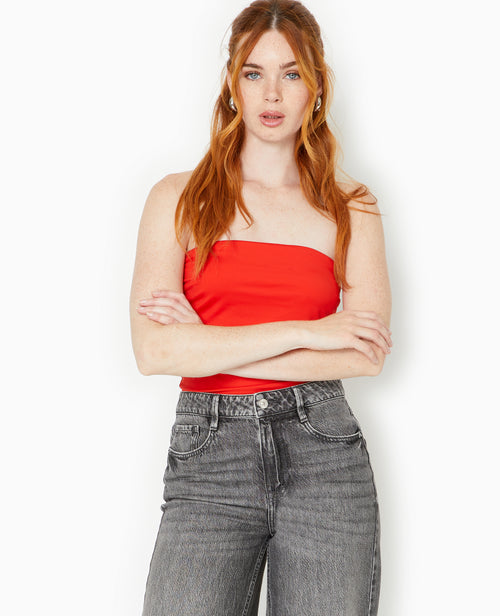 Top bustier avec revers - PIMKIE - 7