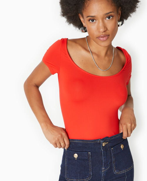 Body avec encolure danseuse - PIMKIE - 1