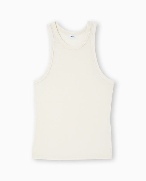 Débardeur échancré en maille côtelée et fluide - PIMKIE - 3