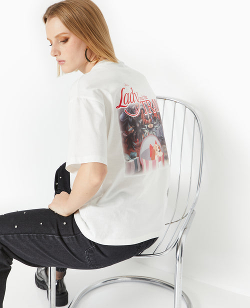 T-shirt oversize LADY AND THE TRAMP - PIMKIE - 1